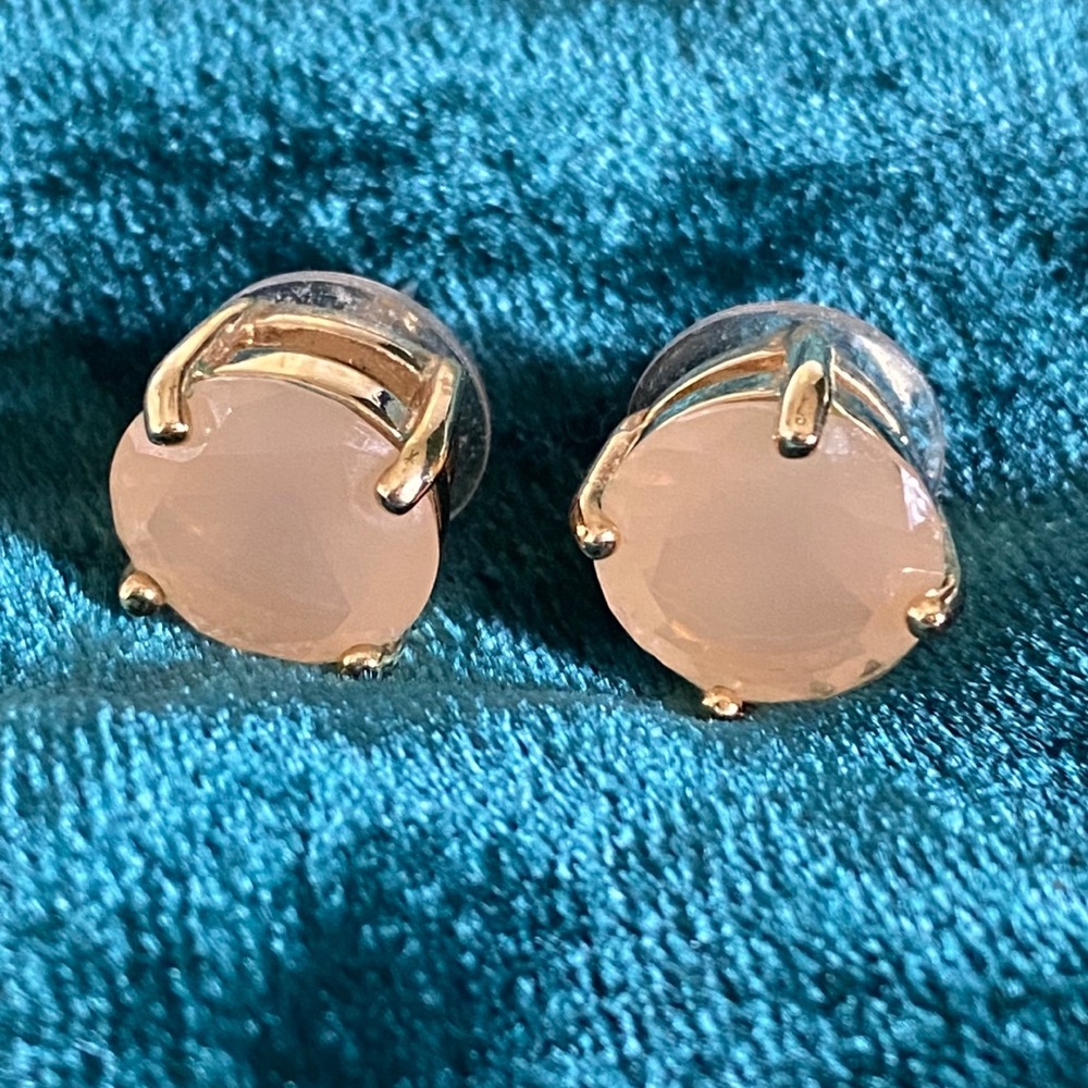 Kate Spade Studs - Light Pink